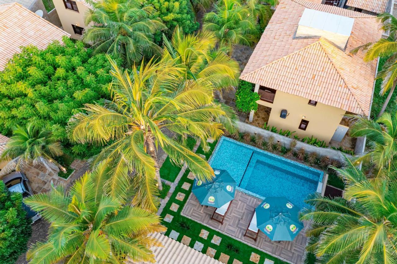 Sombra Do Coqueiro Villas - 150M Da Praia Luis Correia Exteriér fotografie