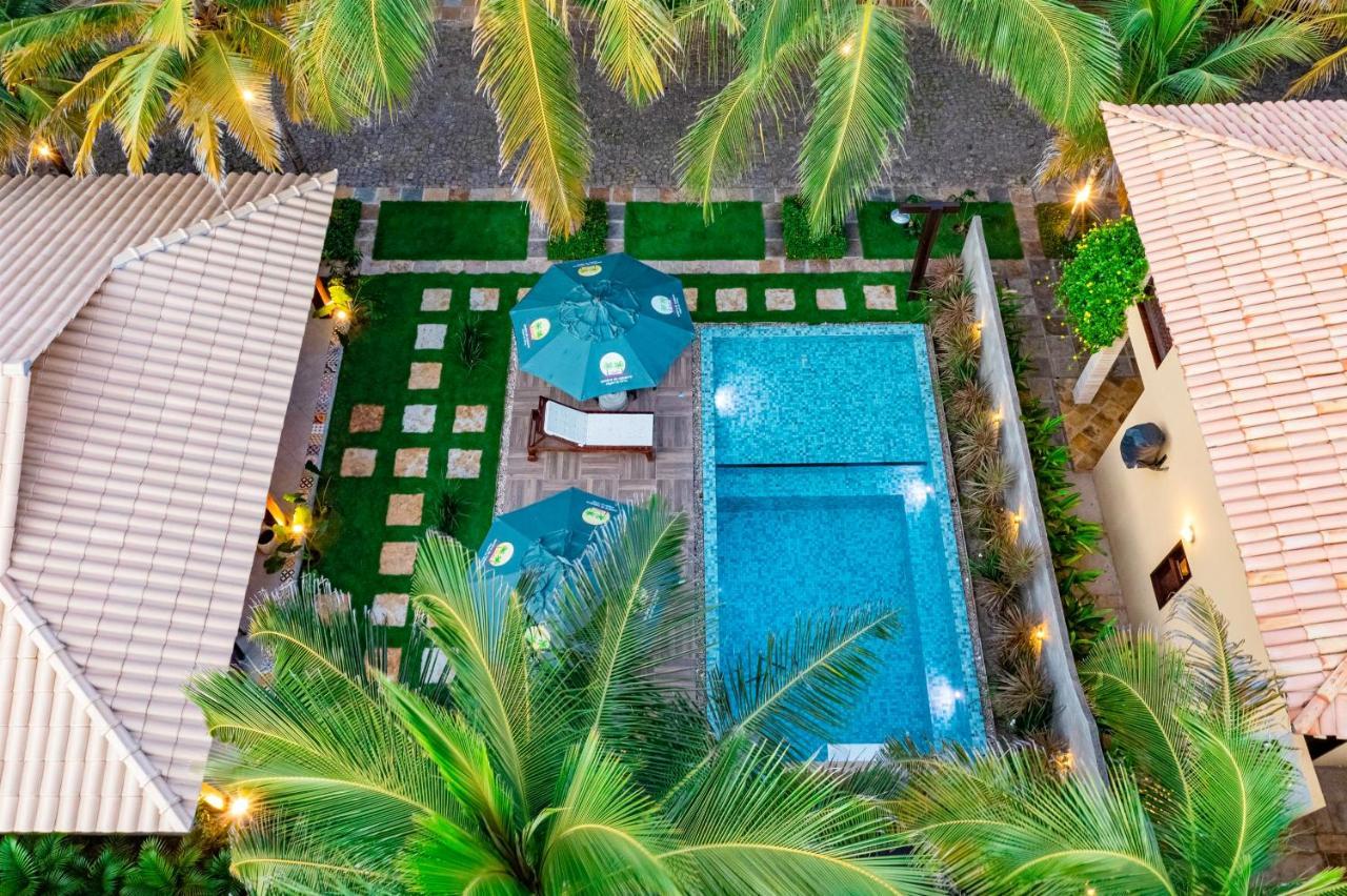 Sombra Do Coqueiro Villas - 150M Da Praia Luis Correia Exteriér fotografie