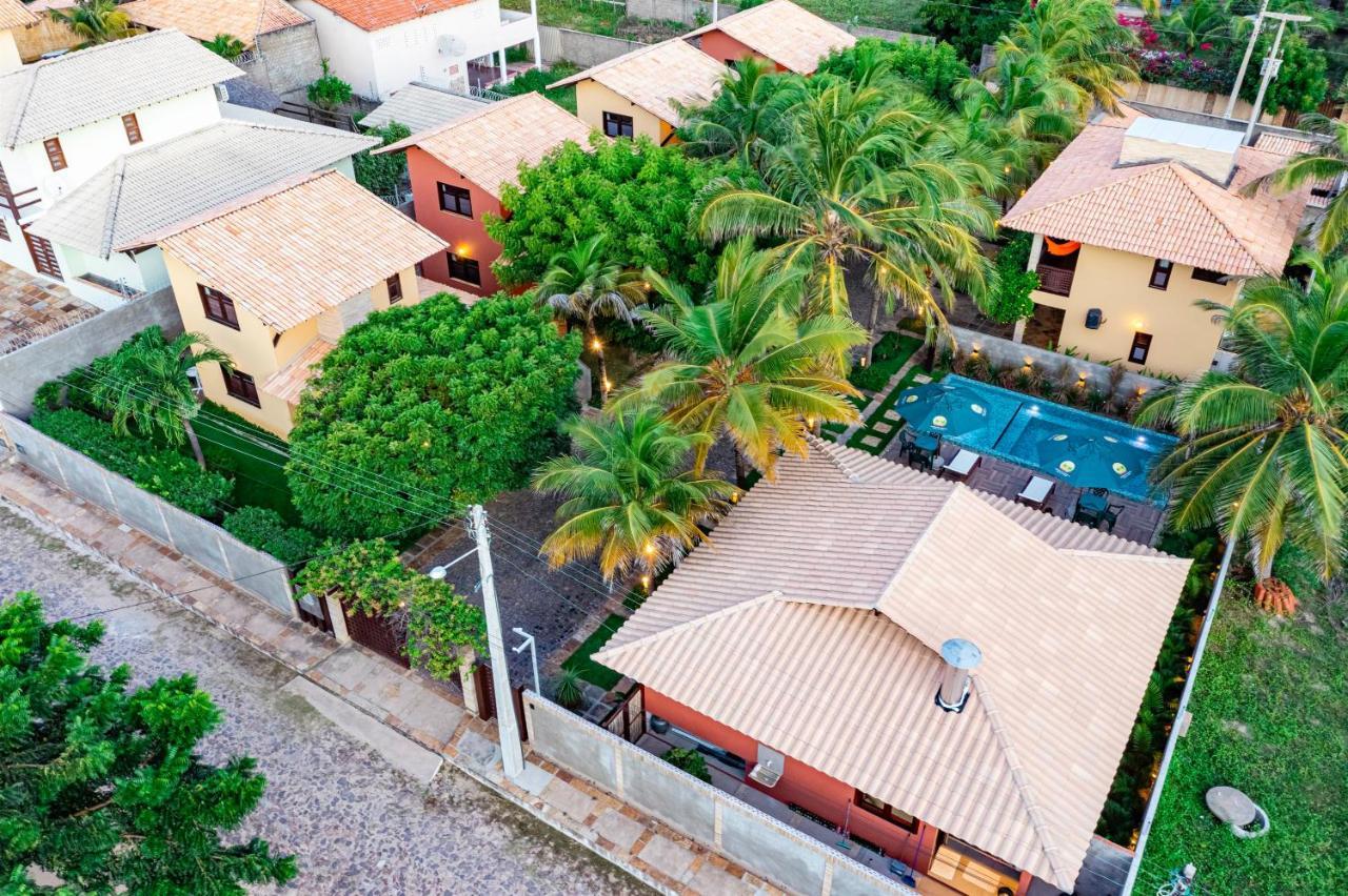 Sombra Do Coqueiro Villas - 150M Da Praia Luis Correia Exteriér fotografie
